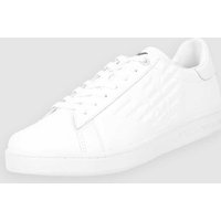 EA7 Emporio Armani Sneaker aus Leder in Weiss, Größe 45 von EA7 Emporio Armani