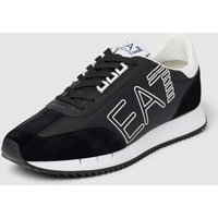 EA7 Emporio Armani Sneaker mit Label-Detail in Black, Größe 42 von EA7 Emporio Armani