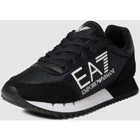 EA7 Emporio Armani Sneaker mit Label-Prints in Black, Größe 29 von EA7 Emporio Armani