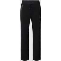 EA7 Emporio Armani Sweatpants mit Label-Applikation Modell 'PANTALONI' in Black, Größe L von EA7 Emporio Armani