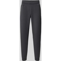 EA7 Emporio Armani Sweatpants mit elastischem Bund in Mittelgrau, Größe M von EA7 Emporio Armani