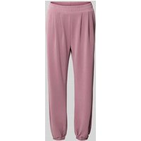 EA7 Emporio Armani Sweatpants mit elastischem Bund in Rose, Größe XL von EA7 Emporio Armani