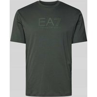 EA7 Emporio Armani T-Shirt mit Label-Print Modell 'TRAIN' in Dunkelgruen, Größe XXXL EA7 Emporio Armani T-Shirt mit Label-Print Modell 'TRAIN' in Dunkelgruen, Größe XXXL von EA7 Emporio Armani