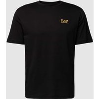 EA7 Emporio Armani T-Shirt mit Label-Print auf der Rückseite in Black, Größe XXXL von EA7 Emporio Armani