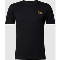 EA7 Emporio Armani T-Shirt mit Label-Print in Black, Größe XXL von EA7 Emporio Armani