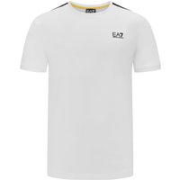 EA7 Emporio Armani T-Shirt mit Logo-Applikation, Modern Fit von EA7 Emporio Armani