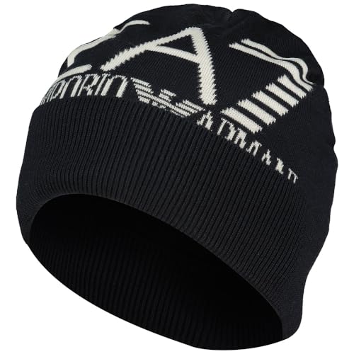Berretto Emporio Armani EA7 mountain U visibility beanie blue/ white C25EA11 7X000006 AF11994 M von EA7