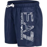 EA7 Herren Badeshorts blau Mikrofaser unifarben von EA7