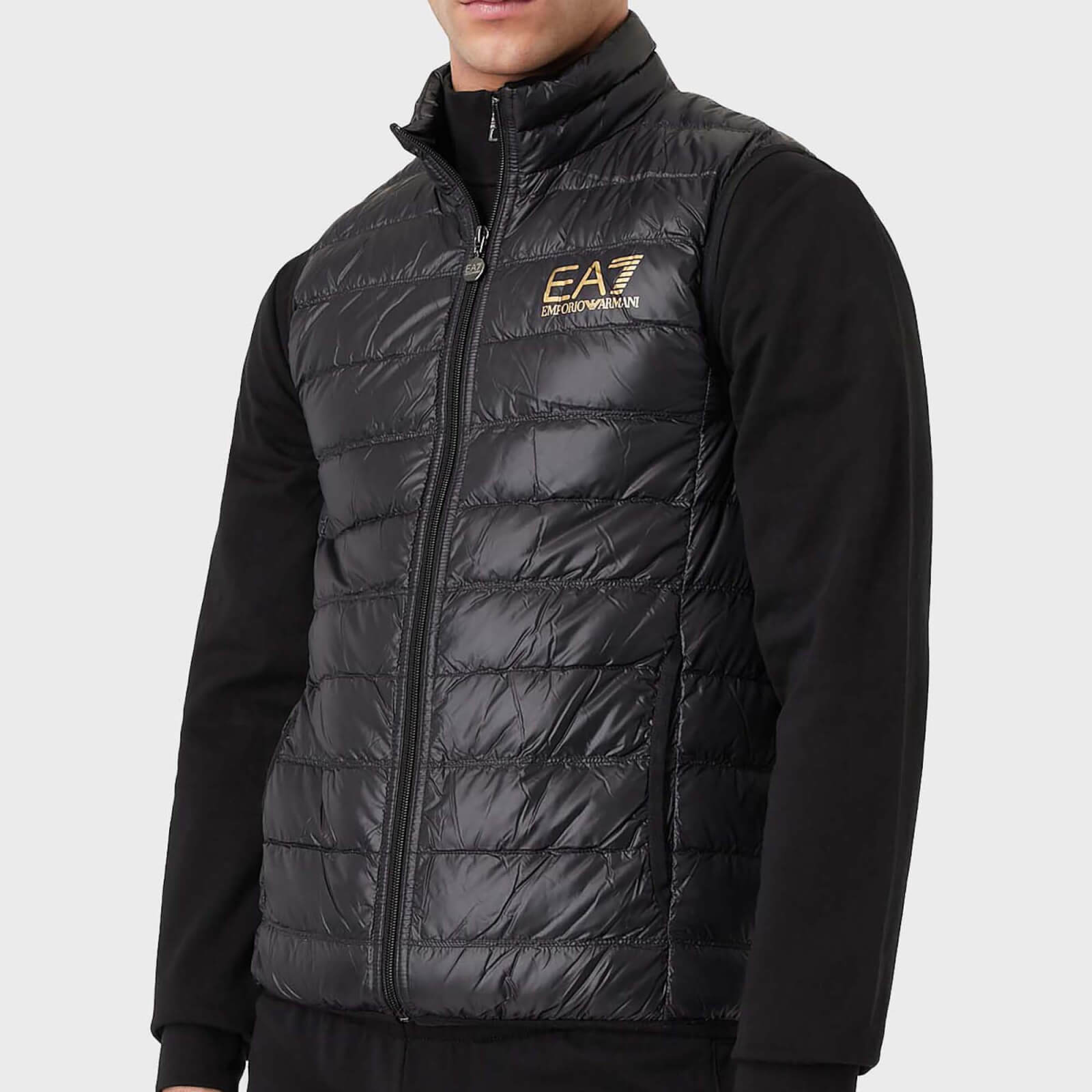 EA7 Core Identity Packable Quilted Shell Down Gilet - M von EA7