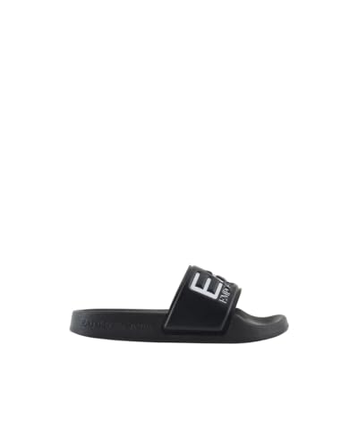EA7 Emporio Armani Strandschuhe für Kinder mit Maxi-Logo 7Y000037AF15118 8059797136623 - 40, Schwarz , 40 EU von EA7