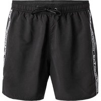 EA7 Herren Badeshorts schwarz Mikrofaser unifarben von EA7