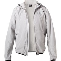 EA7 Herren Blouson grau Mikrofaser unifarben von EA7