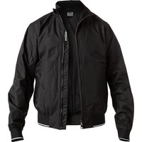 EA7 Herren Blouson schwarz Mikrofaser unifarben von EA7