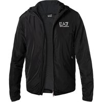 EA7 Herren Jacke schwarz Mikrofaser unifarben von EA7