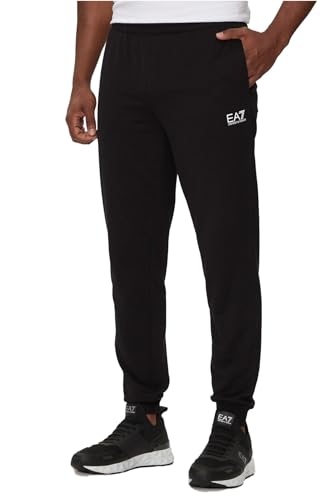 EA7 Herren Logo-Jogger, Black/White, XL EA7 Herren Logo-Jogger, Black/White, XL von EA7