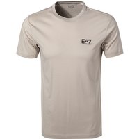 EA7 Herren T-Shirt beige Baumwolle von EA7