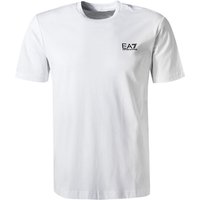 EA7 Herren T-Shirt Weiß Baumwolle von EA7
