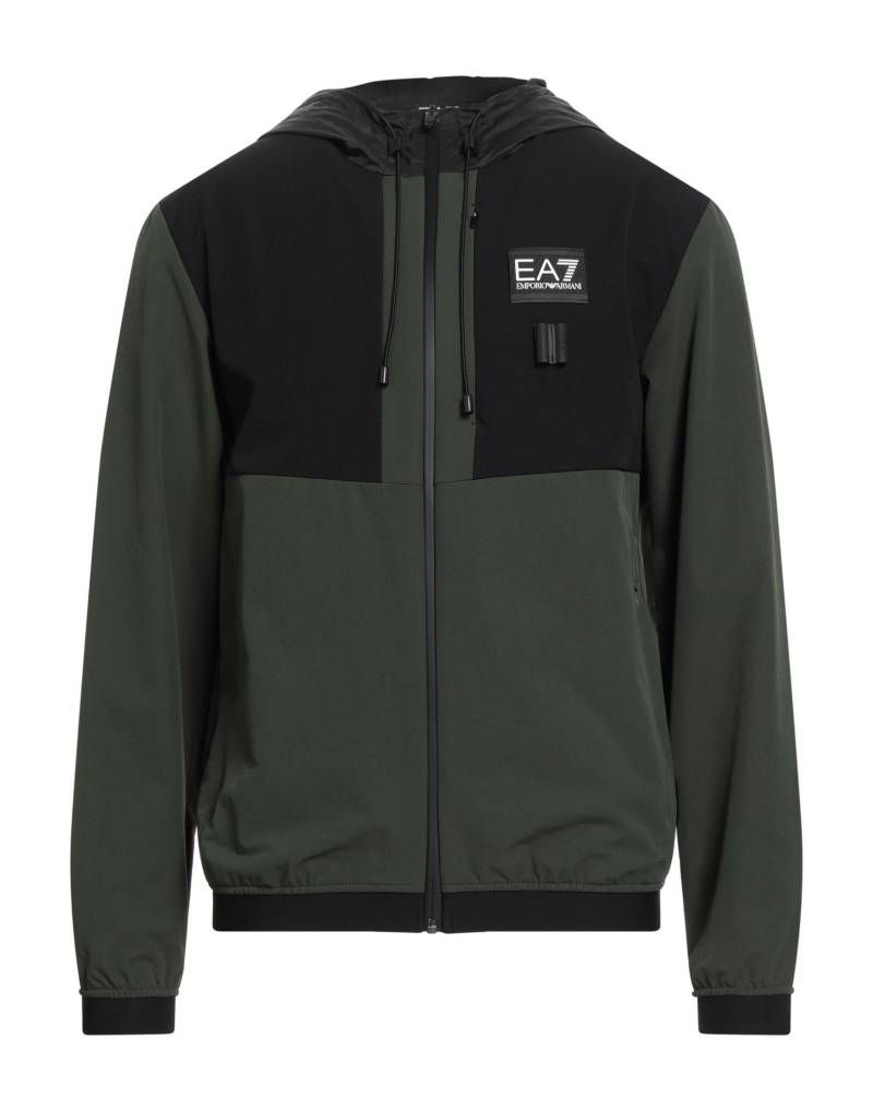 EA7 Jacke & Anorak Herren Dunkelgrün von EA7