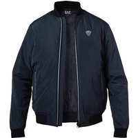 EA7 Herren Blouson blau Mikrofaser unifarben von EA7