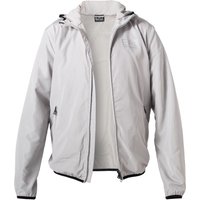 EA7 Herren Blouson grau Mikrofaser unifarben von EA7