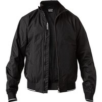 EA7 Herren Blouson schwarz Mikrofaser unifarben von EA7