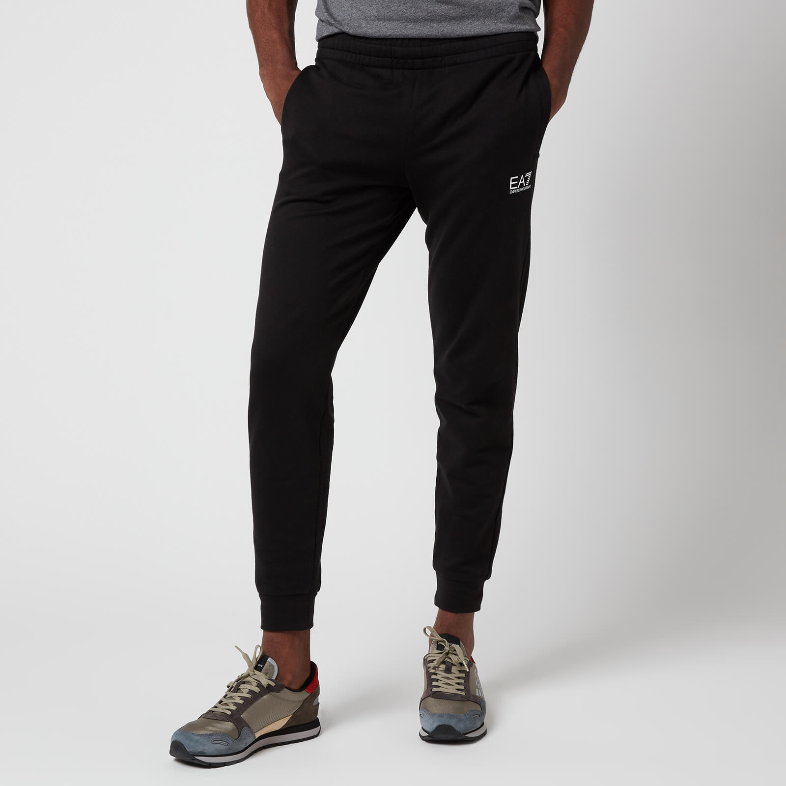 EA7 Men's Core ID Sweatpants - Black - L von EA7