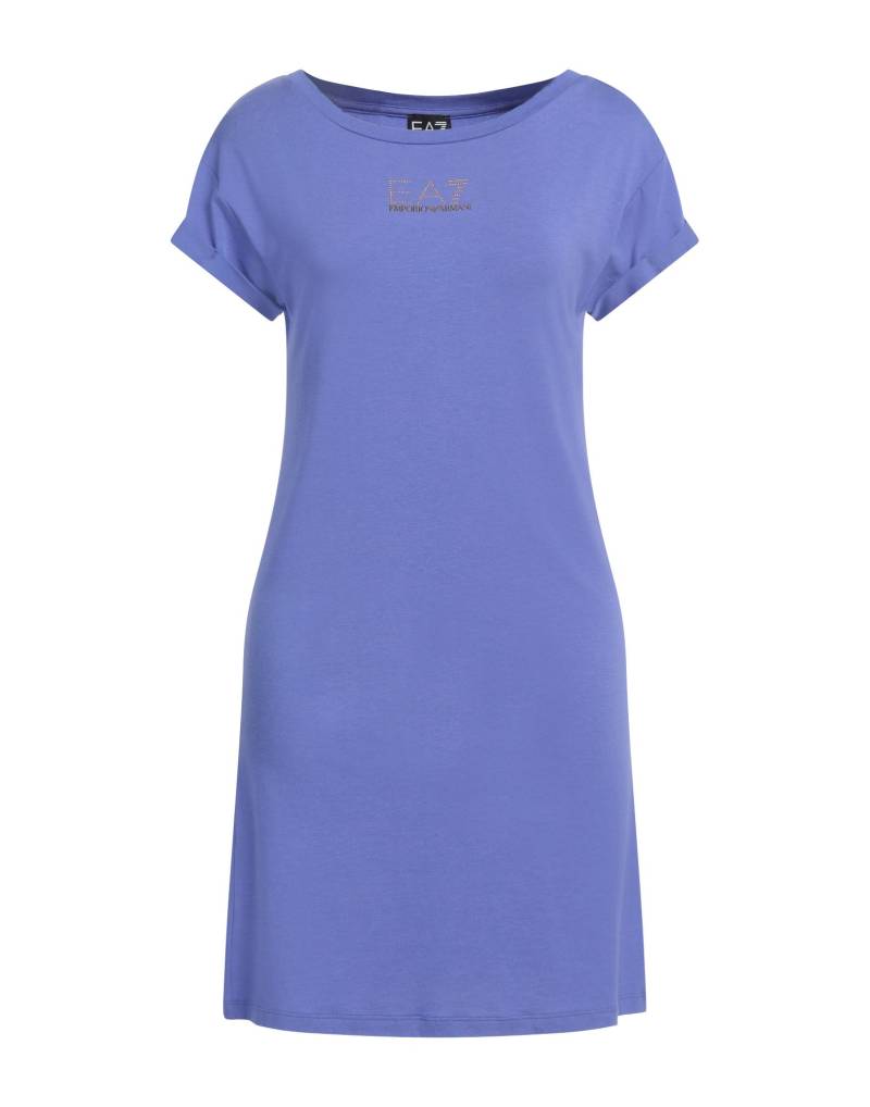 EA7 Mini-kleid Damen Dunkelviolett von EA7