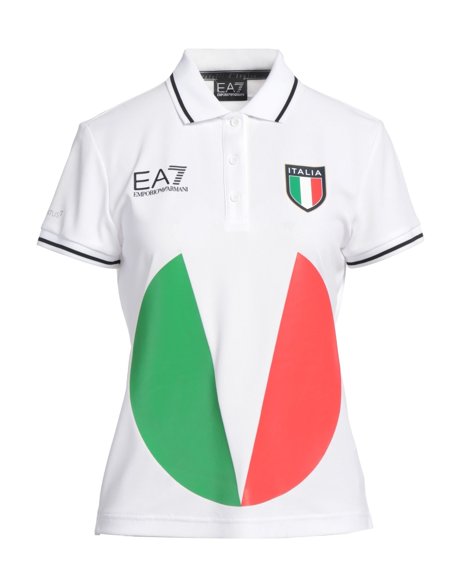 EA7 Poloshirt Damen Weiß von EA7