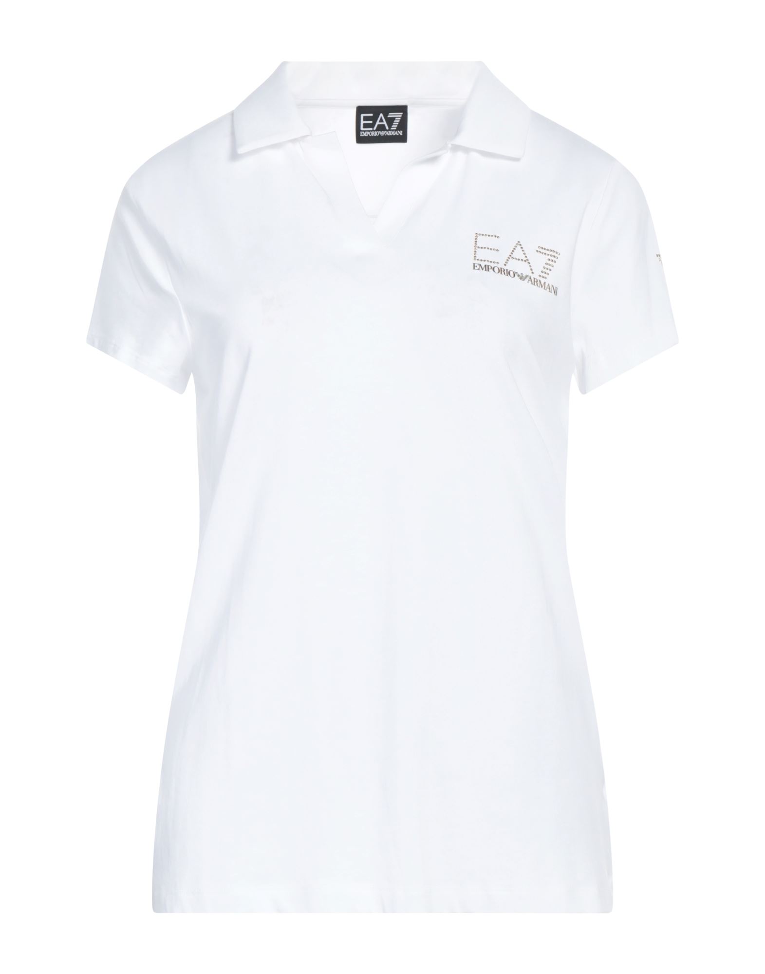 EA7 Poloshirt Damen Weiß von EA7