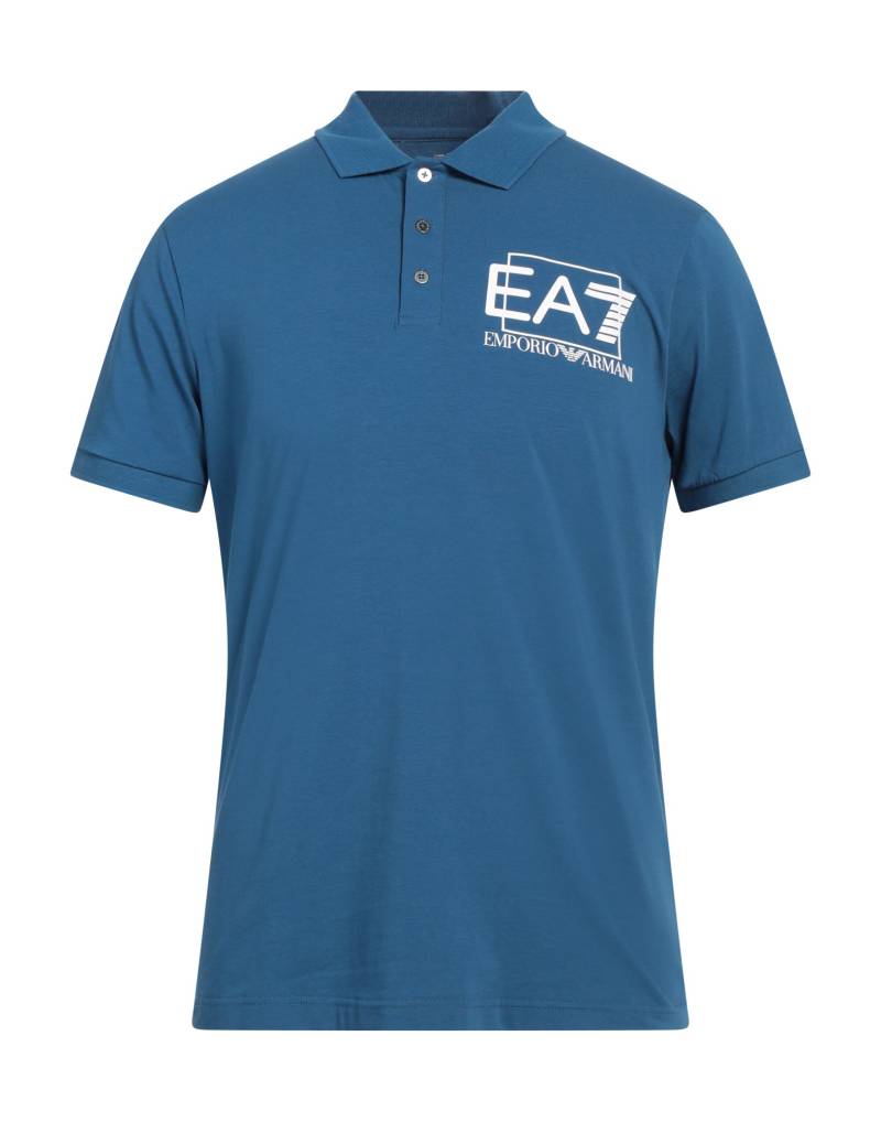 EA7 Poloshirt Herren Blau von EA7