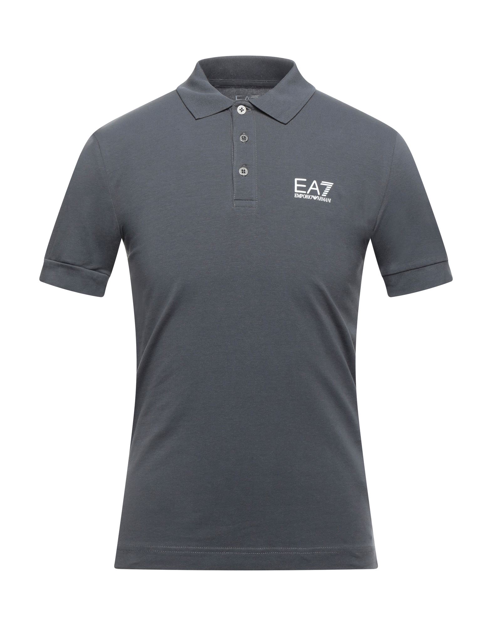 EA7 Poloshirt Herren Blei von EA7