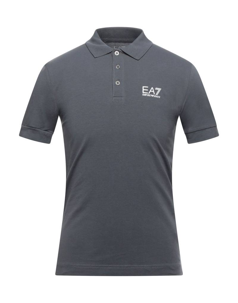EA7 Poloshirt Herren Blei von EA7