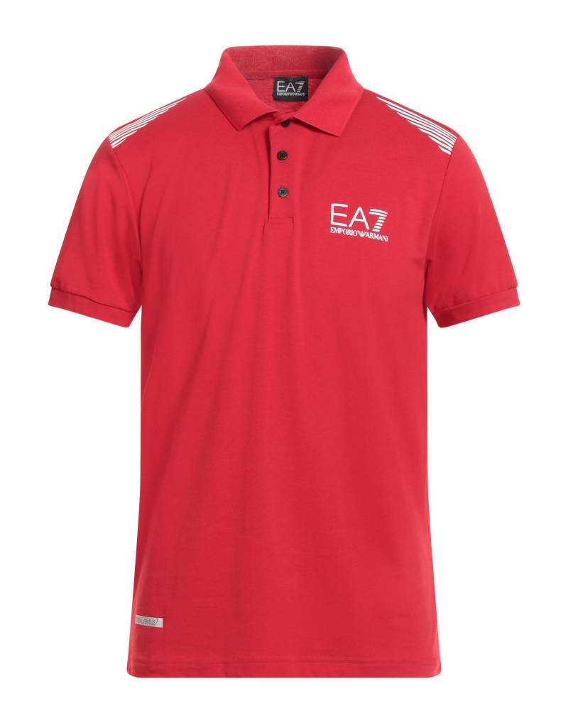 EA7 Poloshirt Herren Rot von EA7