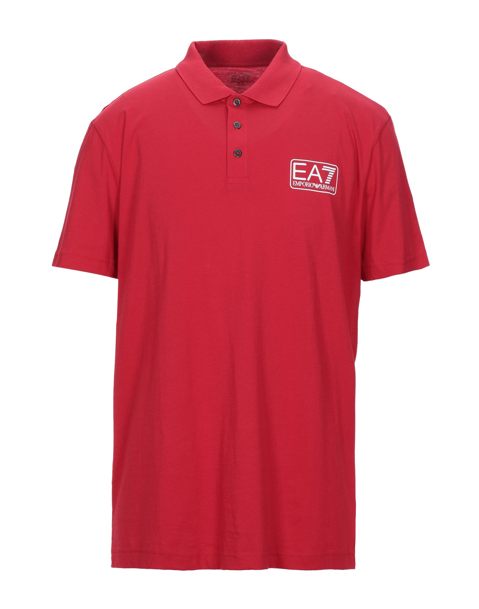 EA7 Poloshirt Herren Rot von EA7
