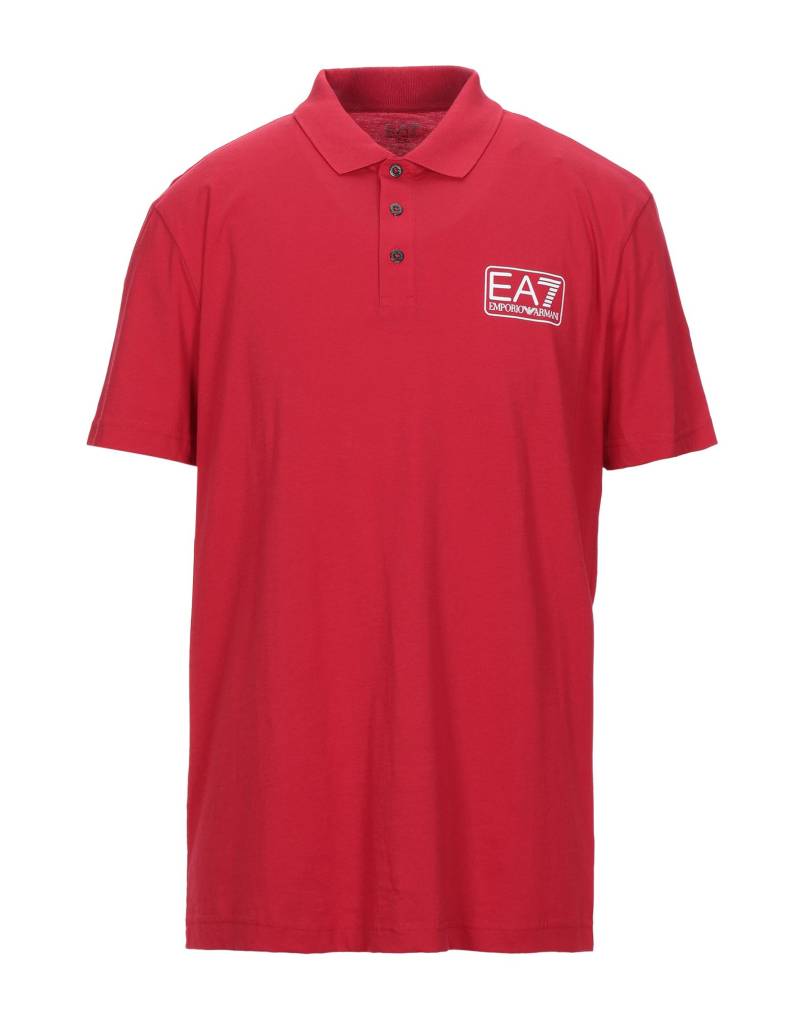 EA7 Poloshirt Herren Rot von EA7