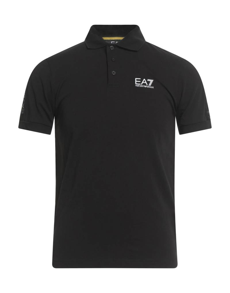 EA7 Poloshirt Herren Schwarz von EA7