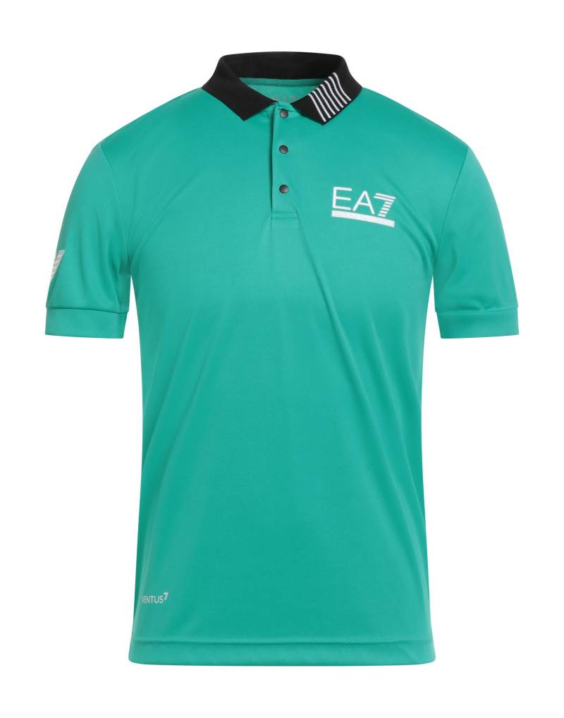 EA7 Poloshirt Herren Smaragdgrün von EA7