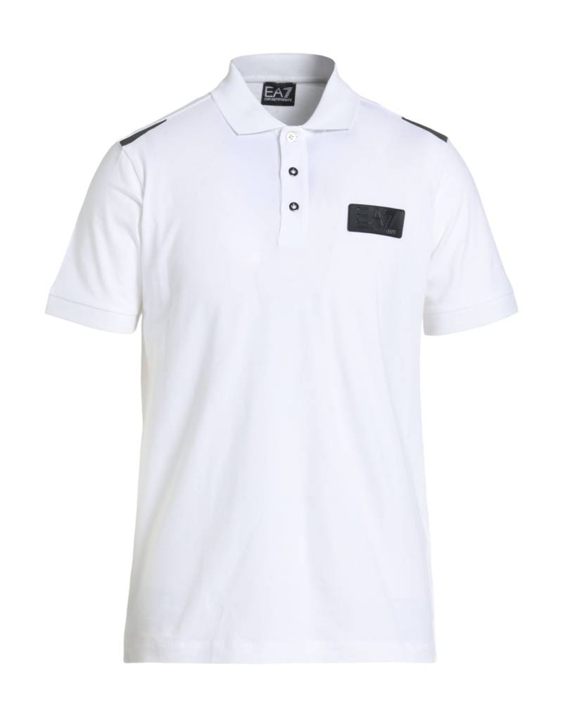 EA7 Poloshirt Herren Weiß von EA7