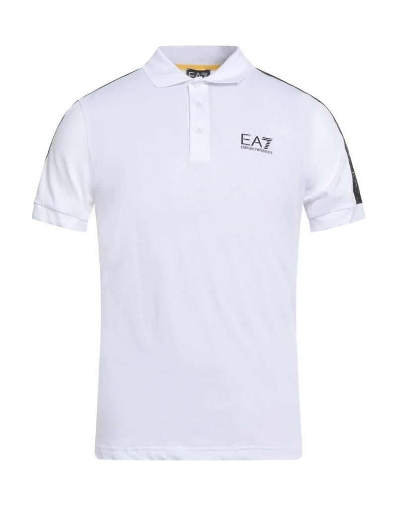 EA7 Poloshirt Herren Weiß von EA7