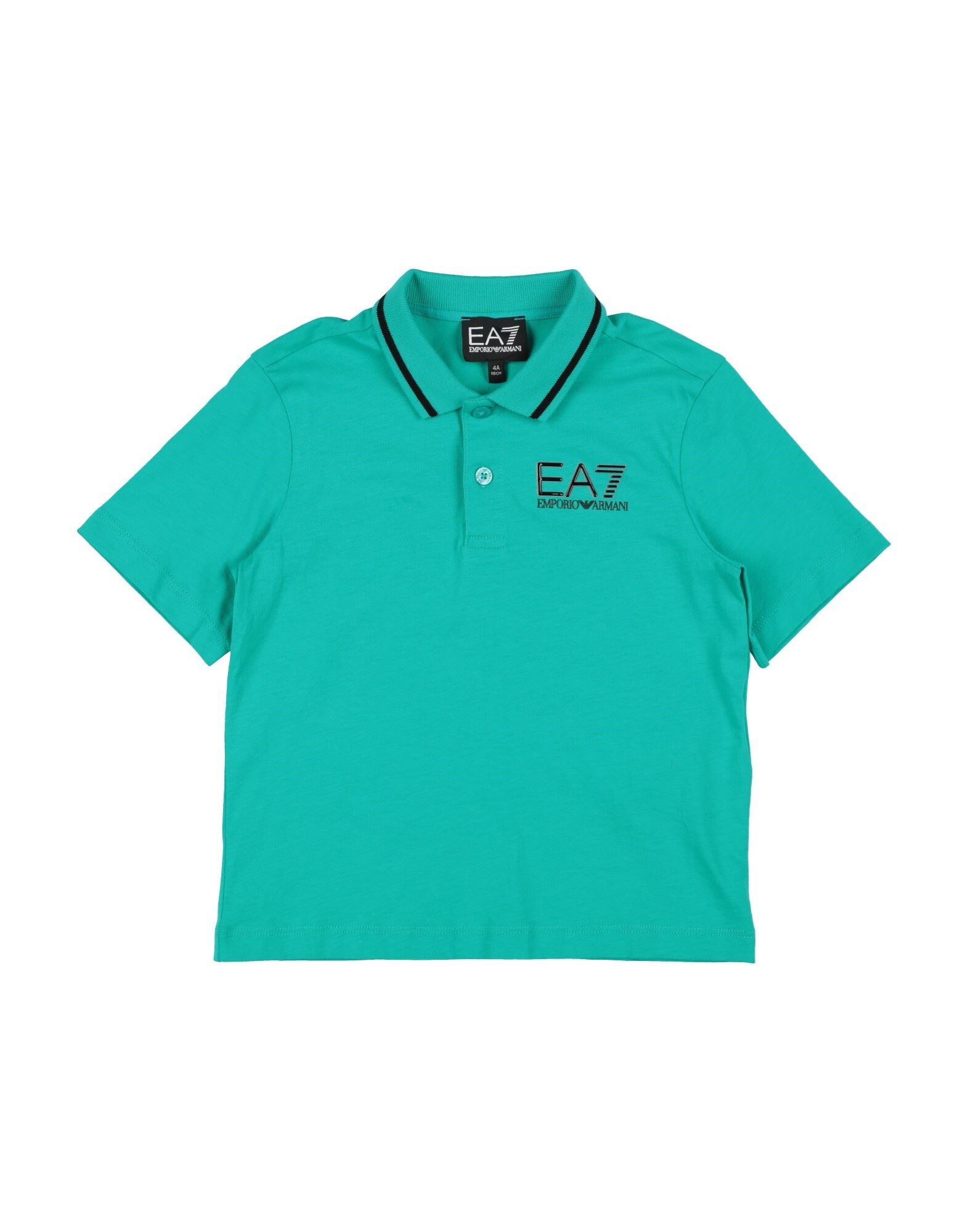 EA7 Poloshirt Kinder Smaragdgrün von EA7