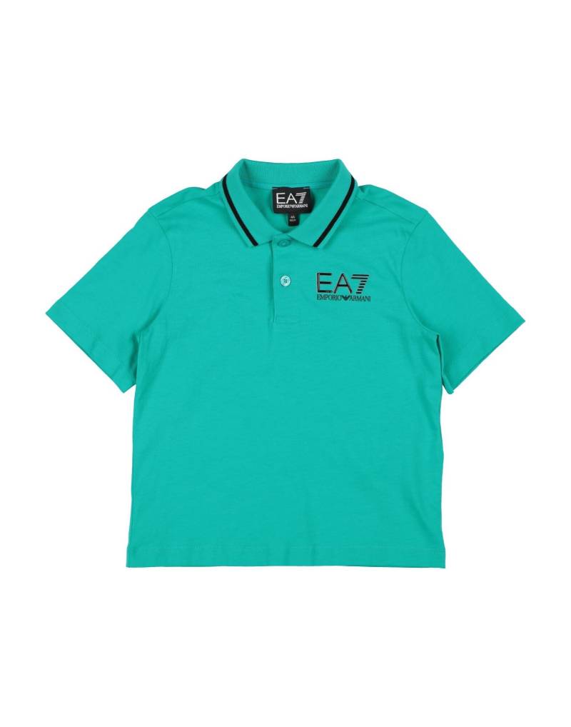 EA7 Poloshirt Kinder Smaragdgrün von EA7