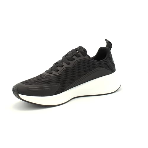 EA7 - Sneakers Con Lacci N763 Black+silver art.X8X150 N763 BLACK+SILVER 44½ von EA7