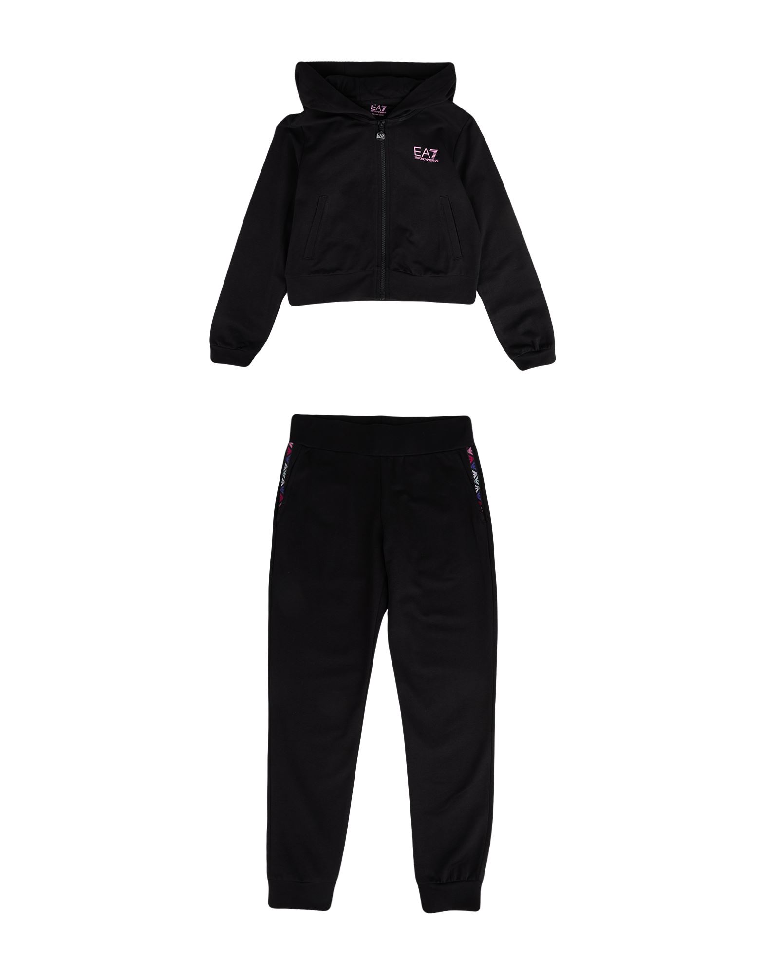 EA7 Sportanzug Kinder Schwarz von EA7