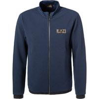 EA7 Herren Sweatshirt blau unifarben von EA7