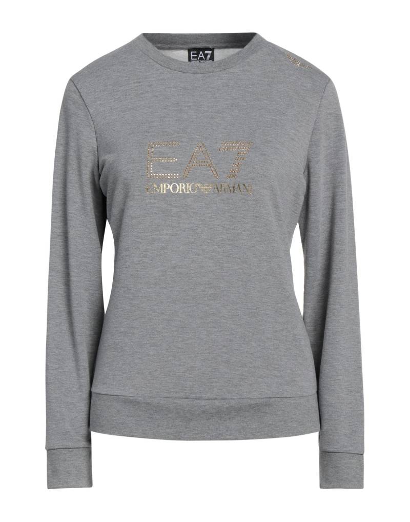 EA7 Sweatshirt Damen Hellgrau von EA7