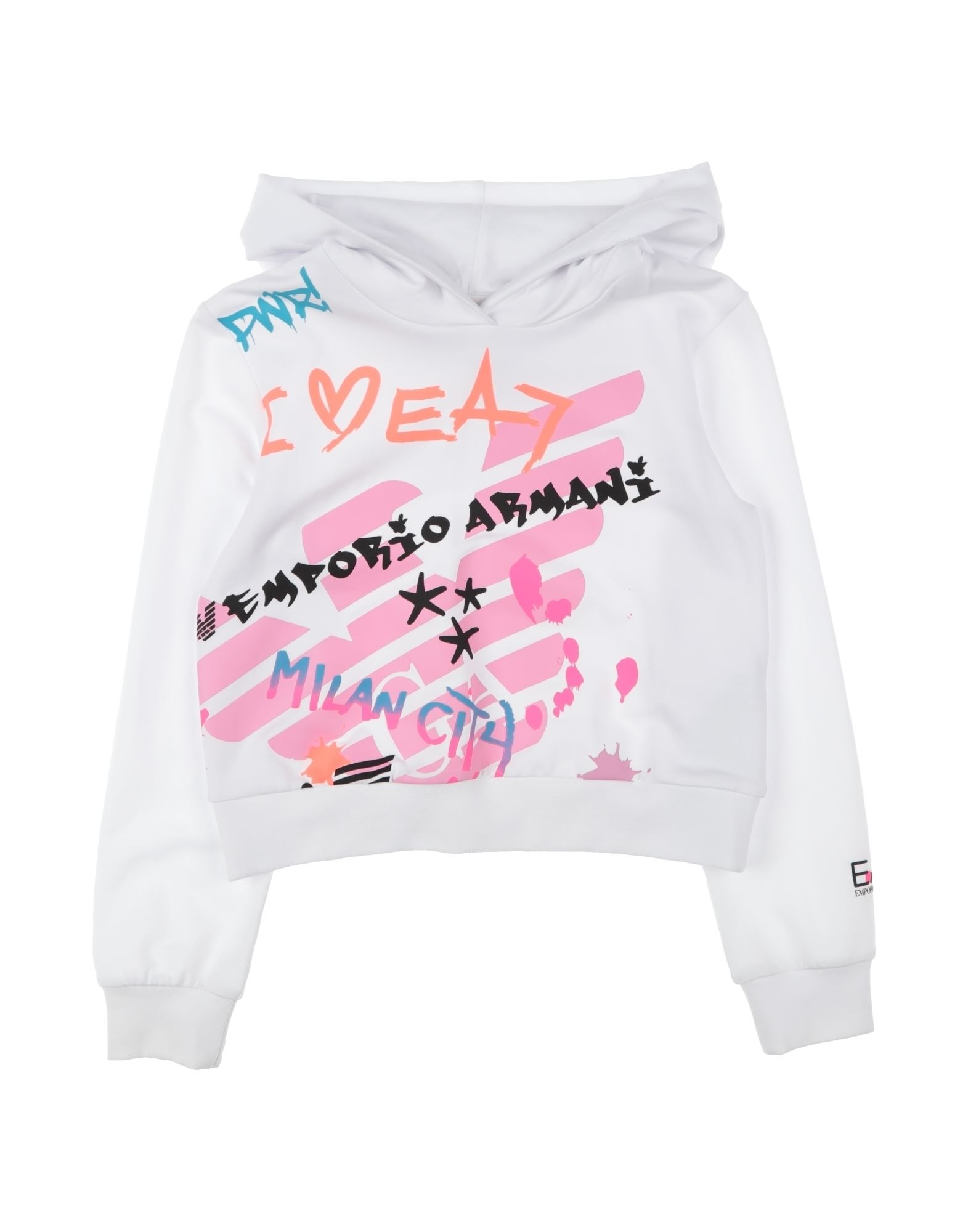 EA7 Sweatshirt Kinder Weiß von EA7