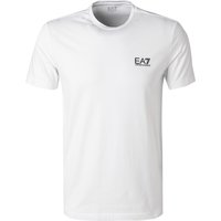 EA7 Herren T-Shirt weiß Baumwolle von EA7