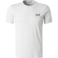 EA7 Herren T-Shirt grau Baumwolle von EA7