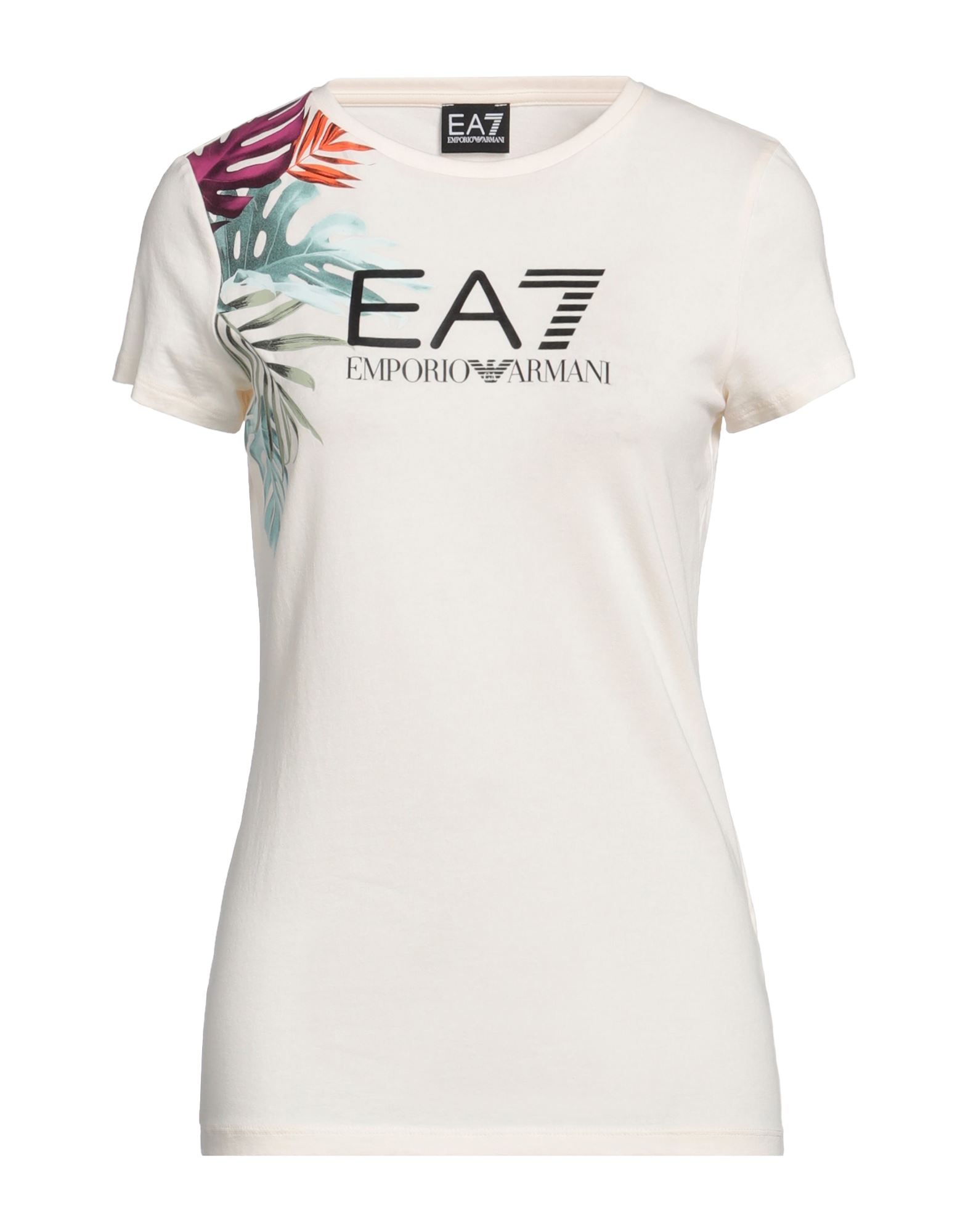 EA7 T-shirts Damen Cremeweiß von EA7