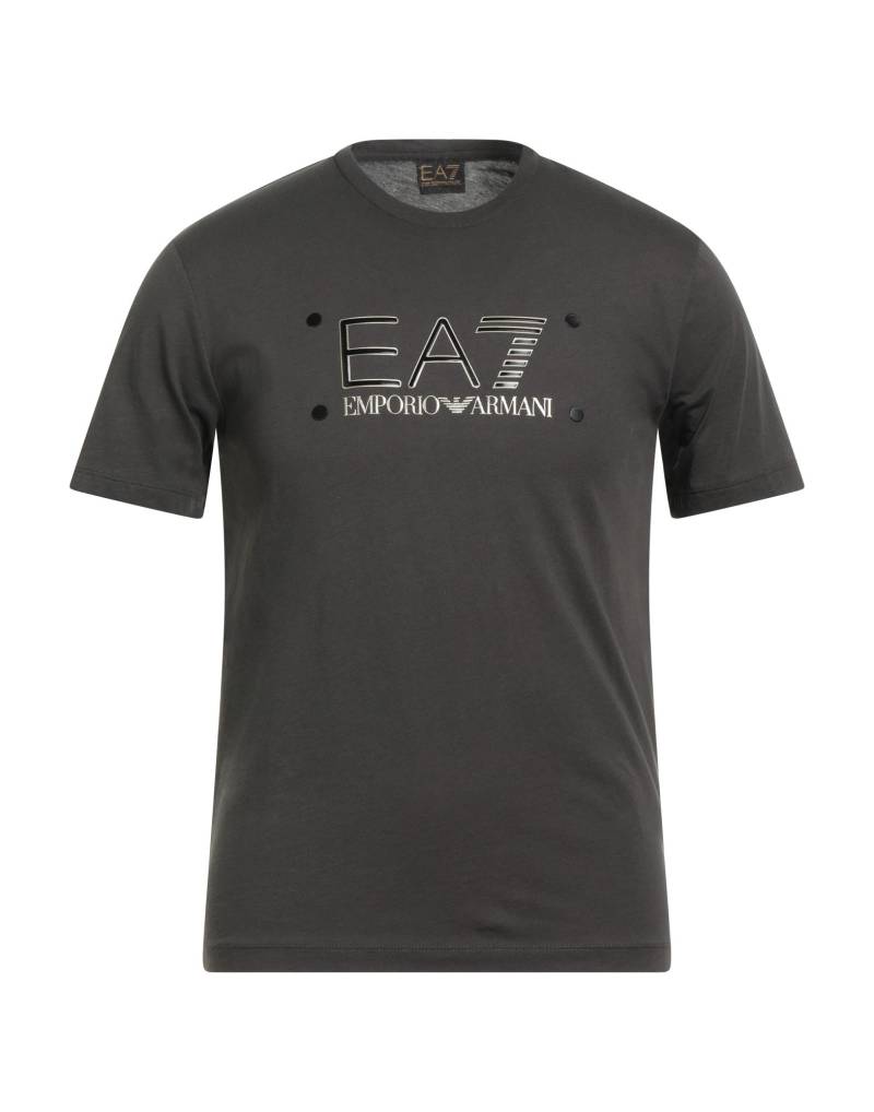 EA7 T-shirts Herren Braungrau von EA7